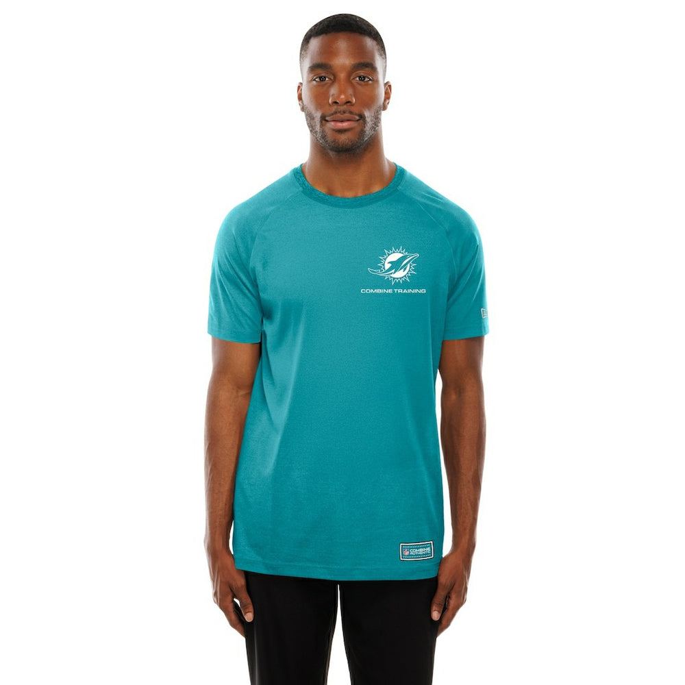 Miami Dolphins New Era Functional Fandom Reflective T-Shirt