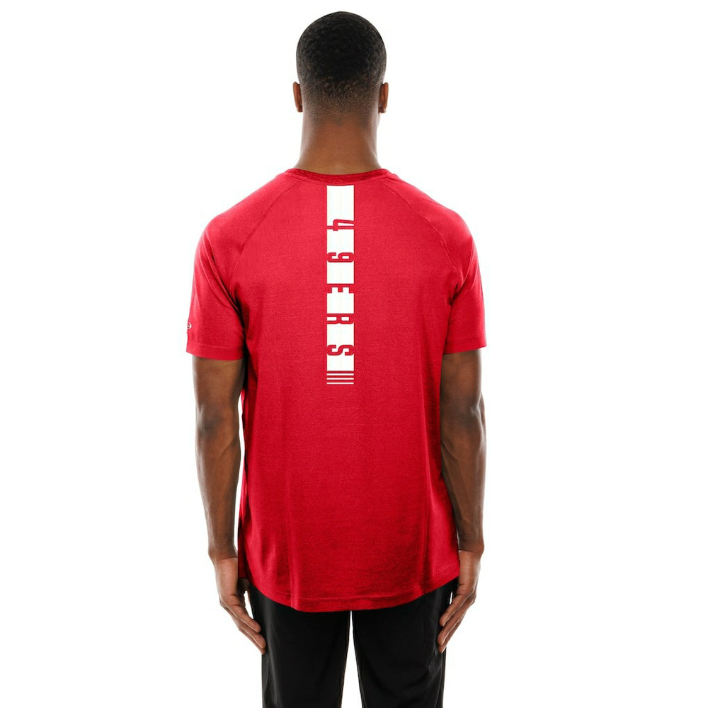 San Francisco 49ers New Era Functional Fandom Reflective T-Shirt