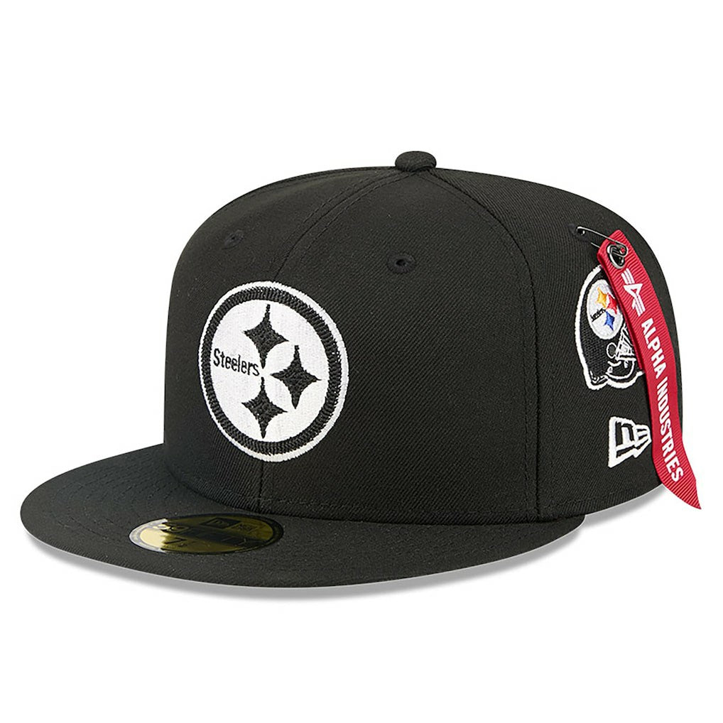 Pittsburgh Steelers New Era x Alpha Industries 59FIFTY Fitted Hat