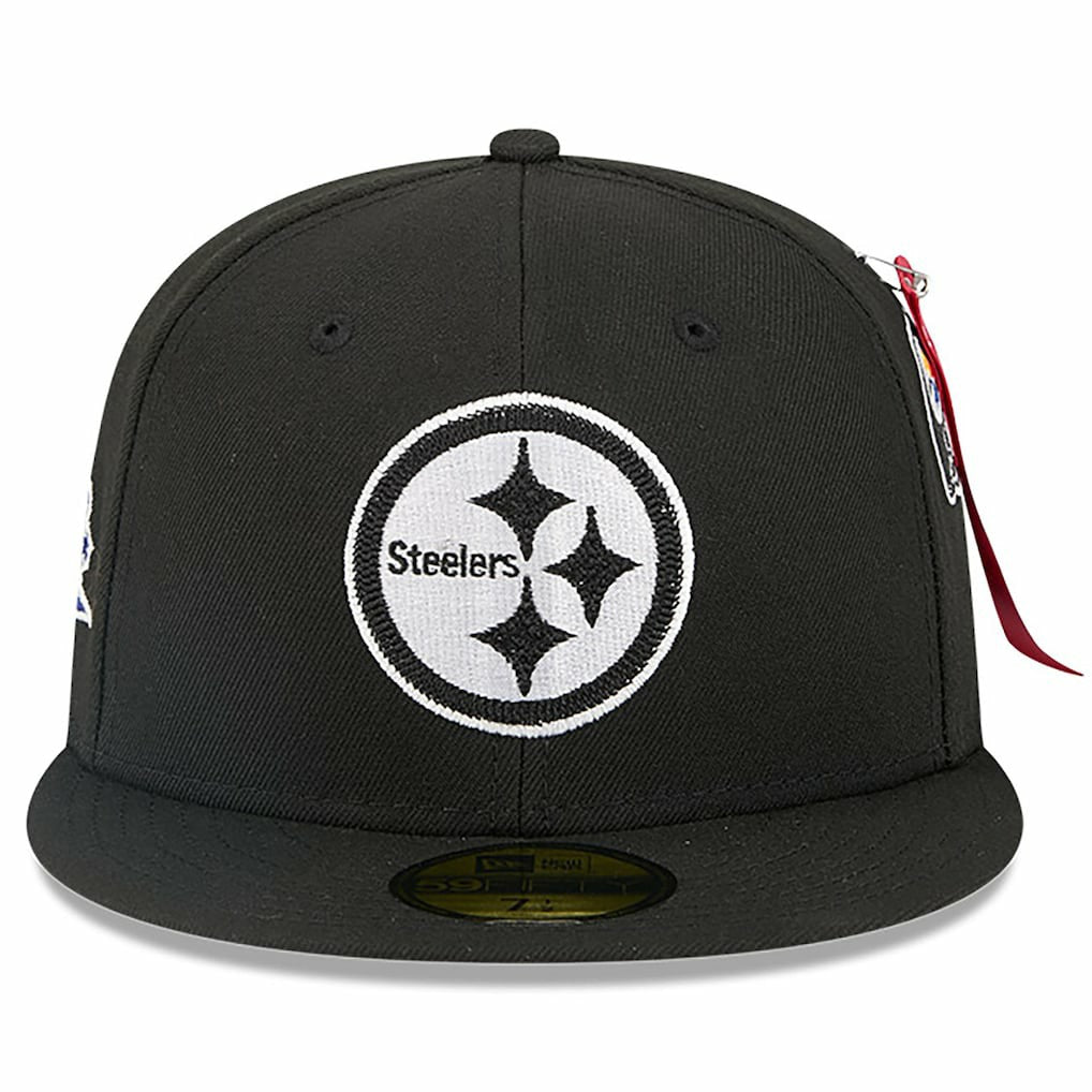 Pittsburgh Steelers New Era x Alpha Industries 59FIFTY Fitted Hat