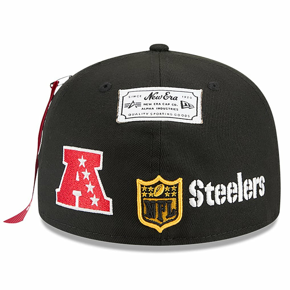 Pittsburgh Steelers New Era x Alpha Industries 59FIFTY Fitted Hat