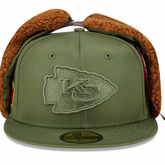 Kansas City Chiefs New Era x Alpha Industries Dog Ears 59FIFTY Fitted Hat