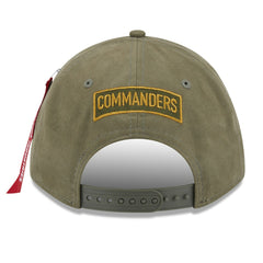 Washington Commanders New Era x Alpha Industries A-Frame 9FORTY Adjustable Hat