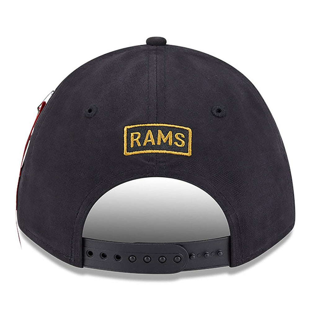 Los Angeles Rams New Era x Alpha Industries A-Frame 9FORTY Adjustable Hat