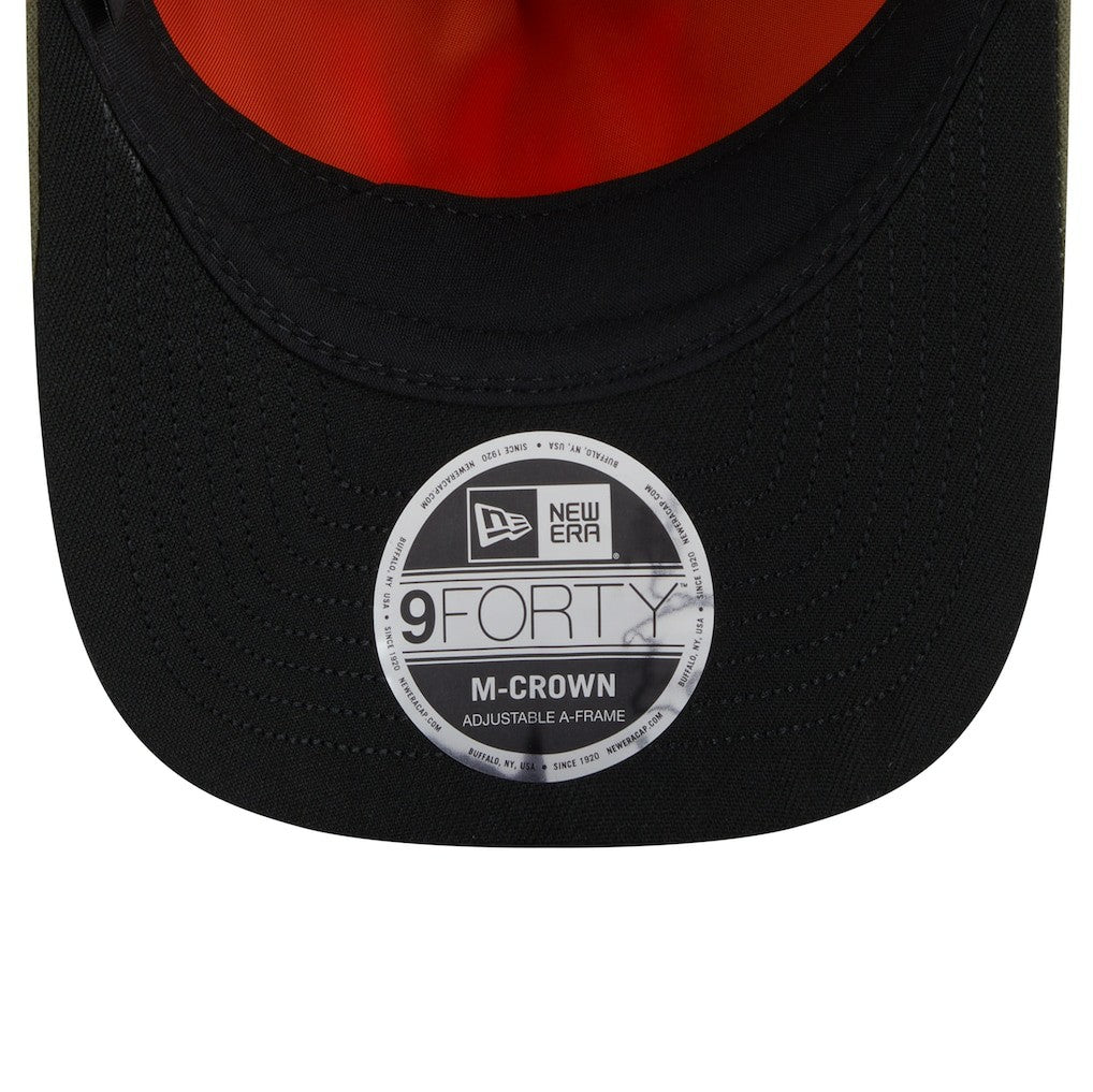 Los Angeles Rams New Era x Alpha Industries A-Frame 9FORTY Adjustable Hat