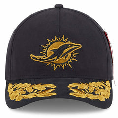 Miami Dolphins New Era x Alpha Industries A-Frame 9FORTY Adjustable Hat