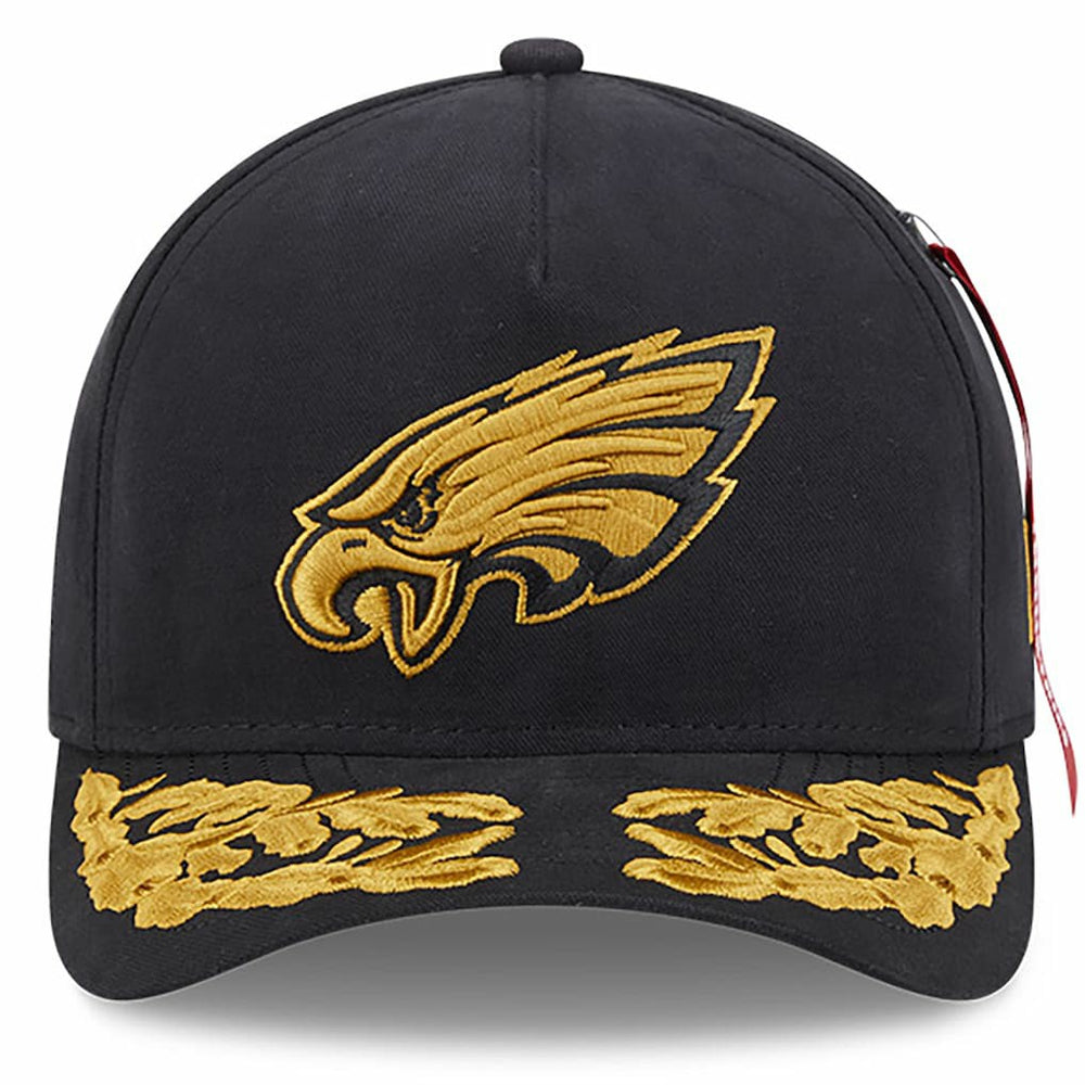 Philadelphia Eagles New Era x Alpha Industries A-Frame 9FORTY Adjustable Hat