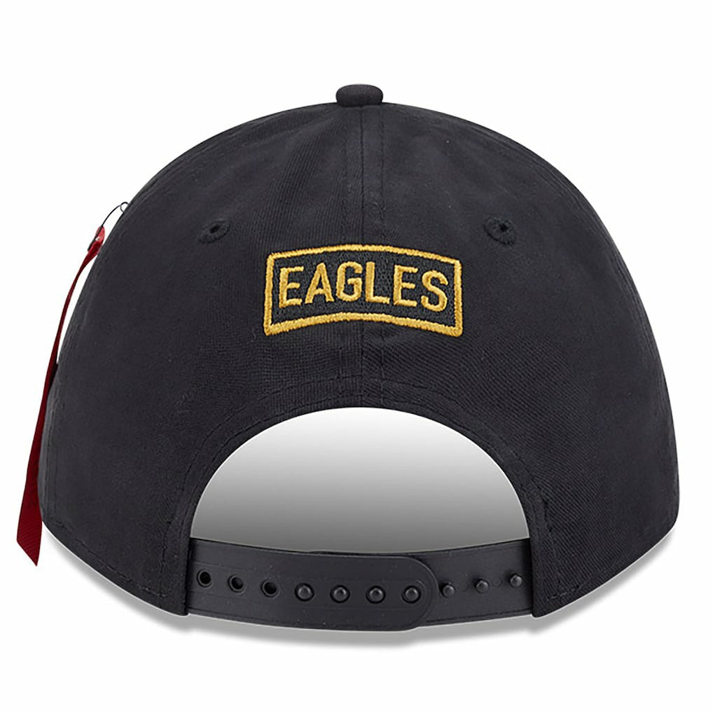 Philadelphia Eagles New Era x Alpha Industries A-Frame 9FORTY Adjustable Hat