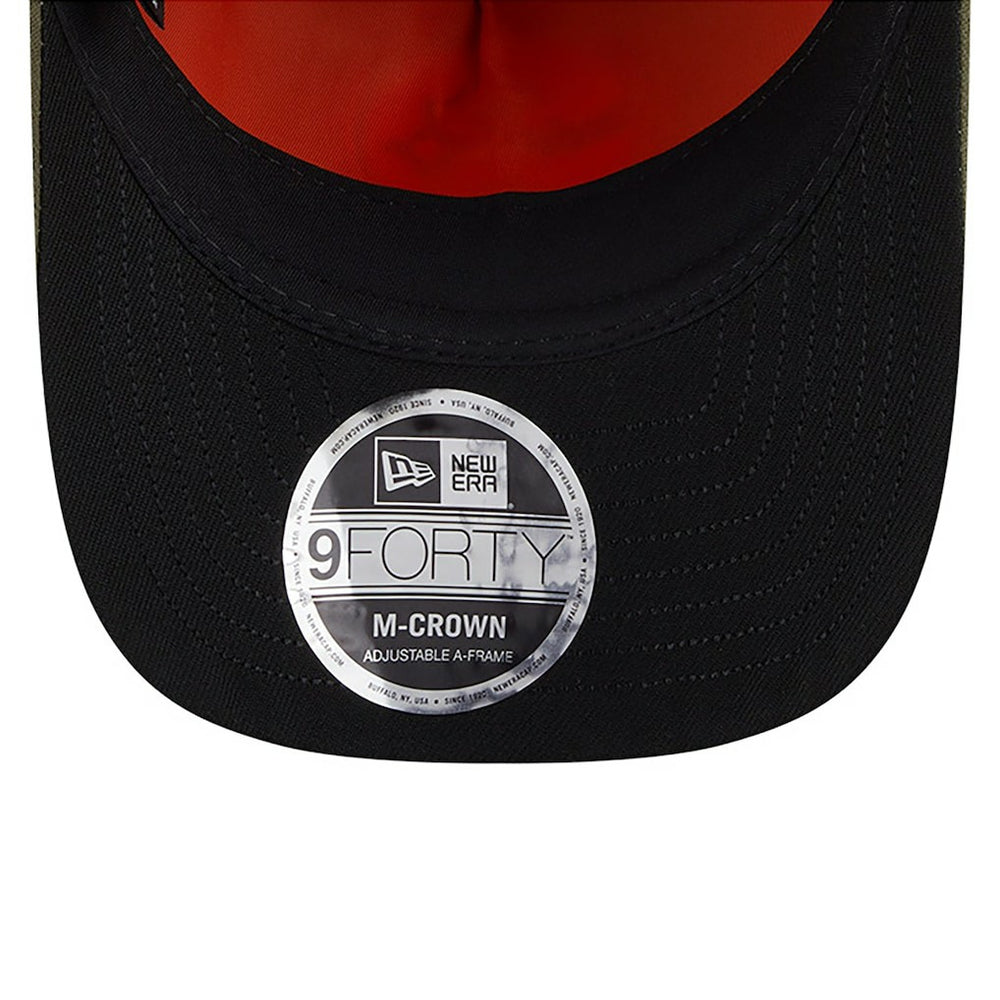 Pittsburgh Steelers New Era x Alpha Industries A-Frame 9FORTY Adjustable Hat