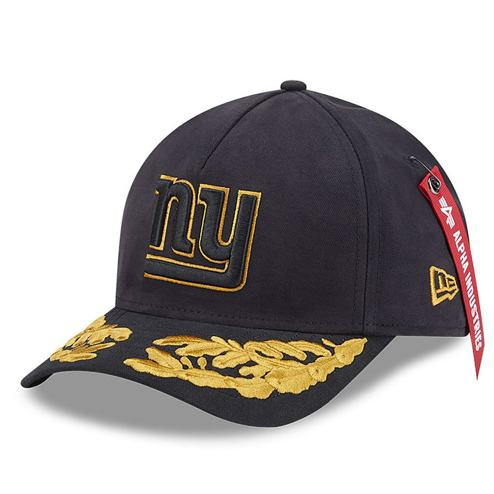 New York Giants New Era x Alpha Industries A-Frame 9FORTY Adjustable Hat