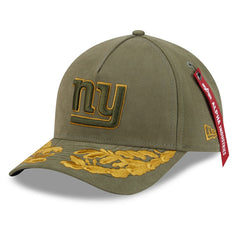 New York Giants New Era x Alpha Industries A-Frame 9FORTY Adjustable Hat