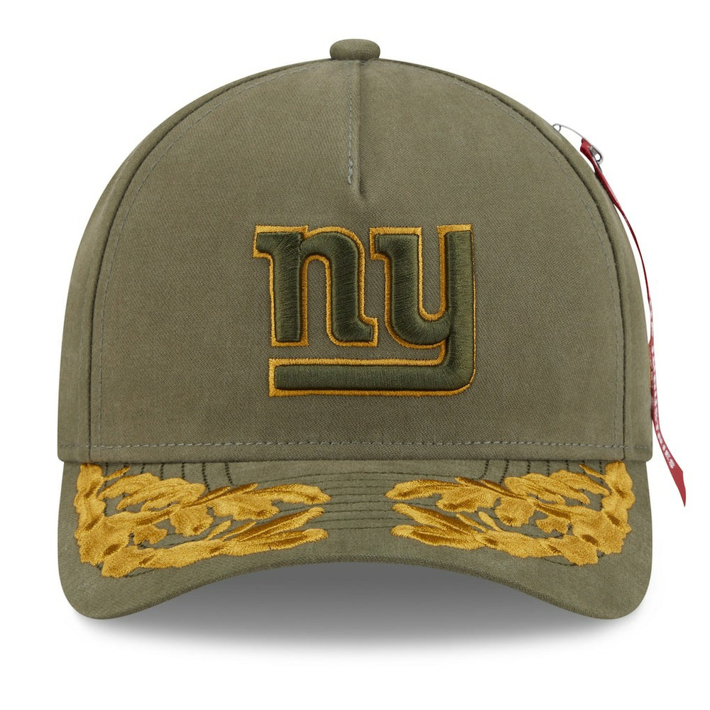 New York Giants New Era x Alpha Industries A-Frame 9FORTY Adjustable Hat