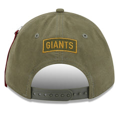 New York Giants New Era x Alpha Industries A-Frame 9FORTY Adjustable Hat