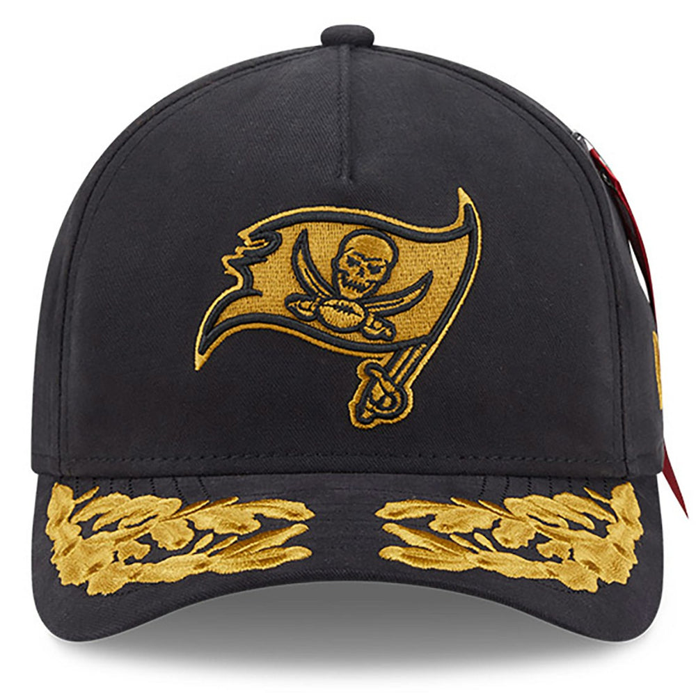 Tampa Bay Buccaneers New Era x Alpha Industries A-Frame 9FORTY Adjustable Hat