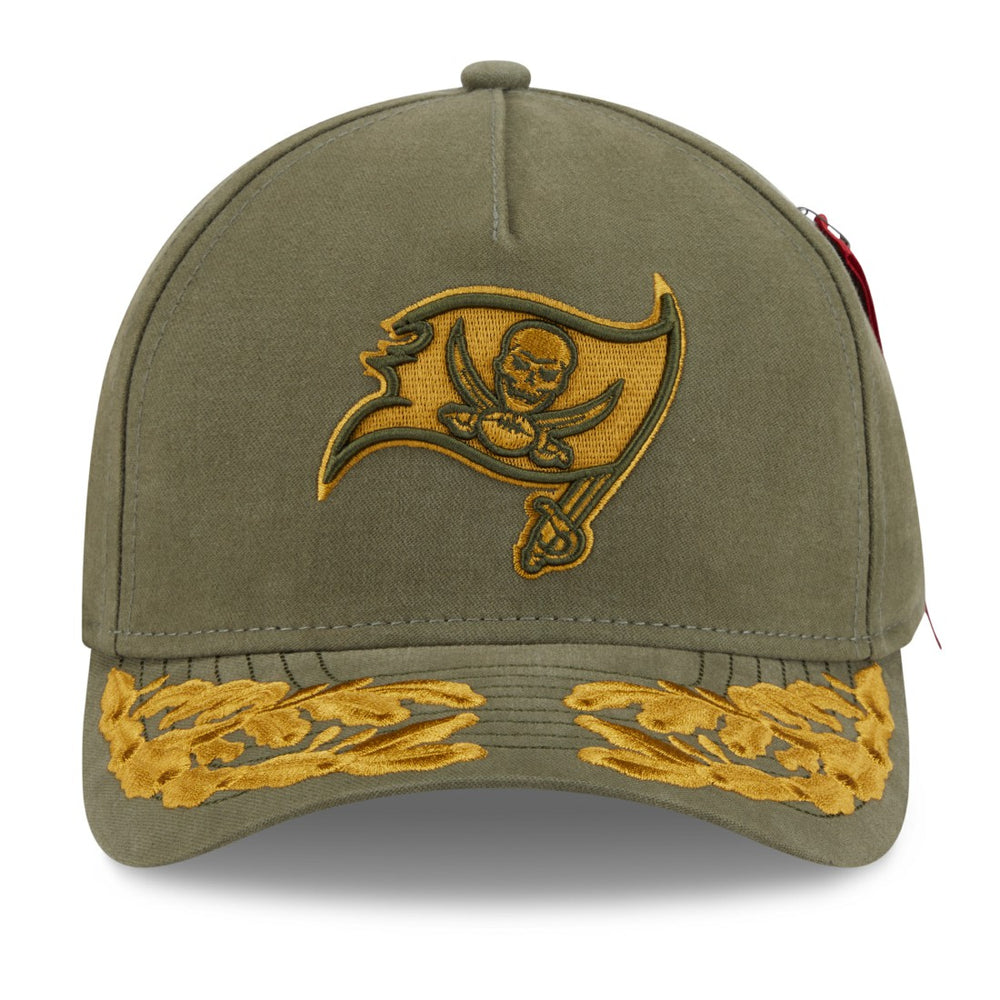 Tampa Bay Buccaneers New Era x Alpha Industries A-Frame 9FORTY Adjustable Hat