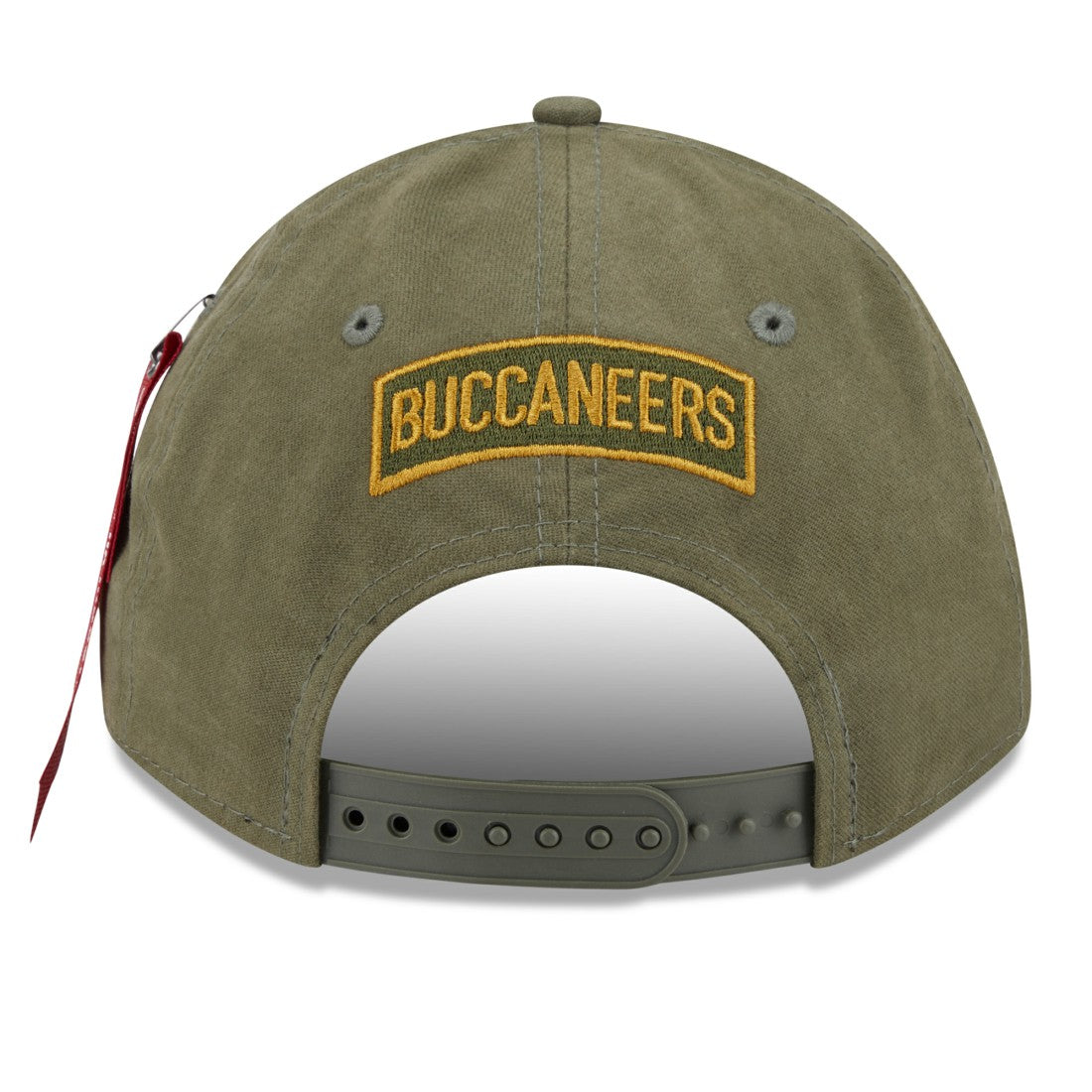 Tampa Bay Buccaneers New Era x Alpha Industries A-Frame 9FORTY Adjustable Hat