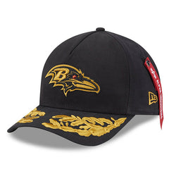 Baltimore Ravens New Era x Alpha Industries A-Frame 9FORTY Adjustable Hat