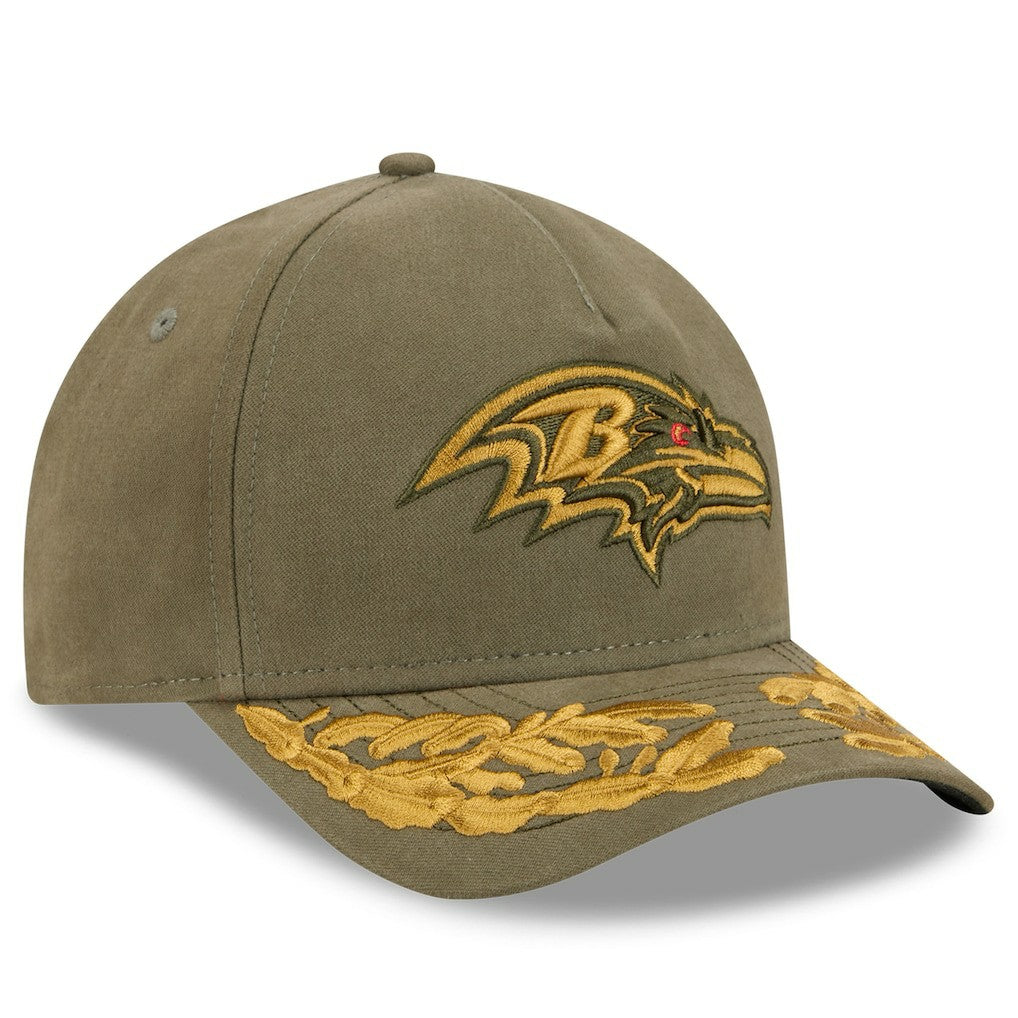 Baltimore Ravens New Era x Alpha Industries A-Frame 9FORTY Adjustable Hat