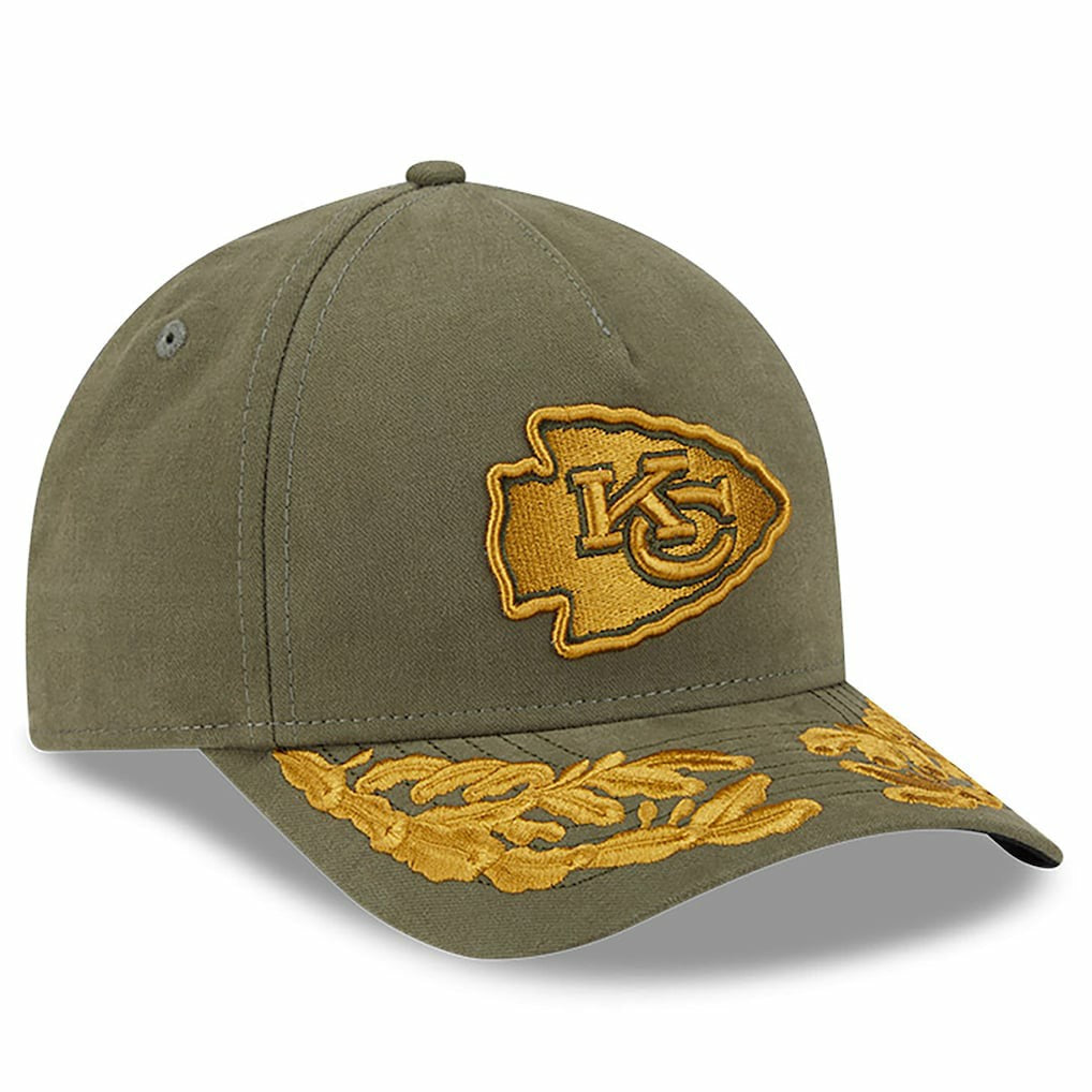Kansas City Chiefs New Era x Alpha Industries A-Frame 9FORTY Adjustable Hat