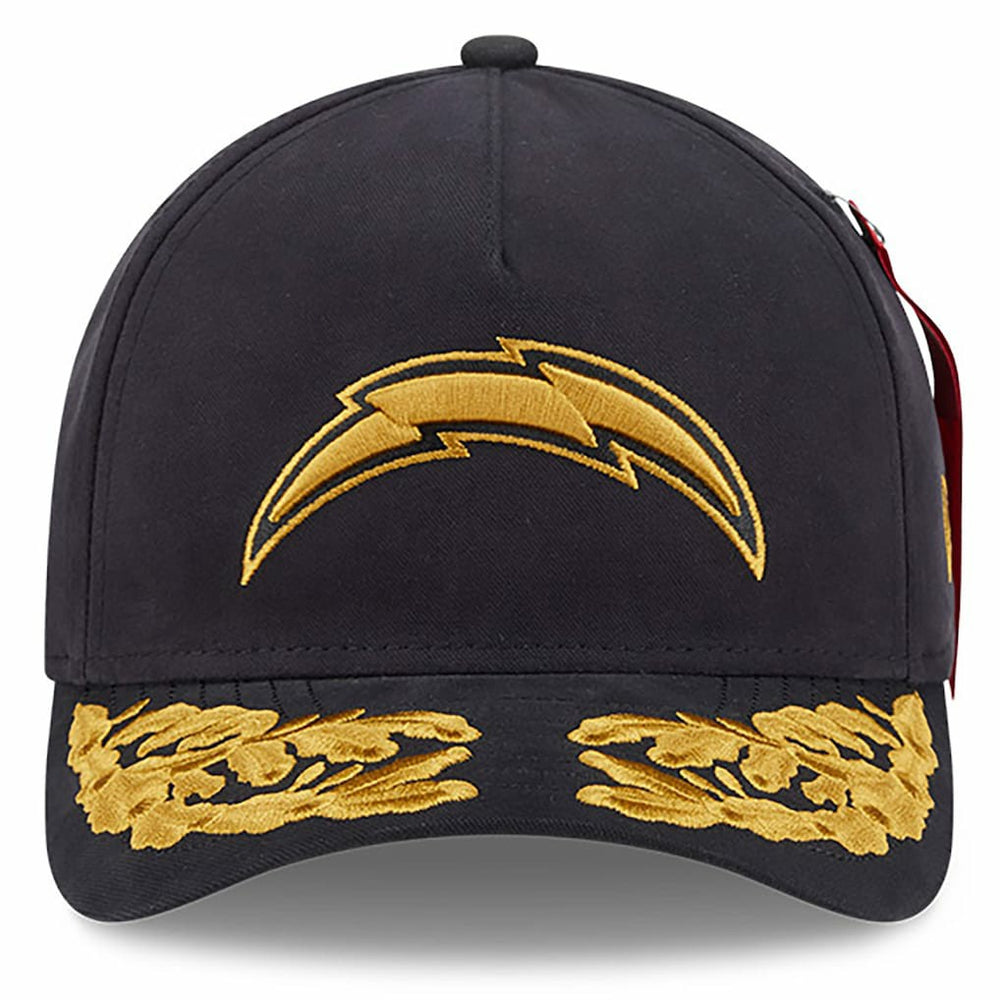 Los Angeles Chargers New Era x Alpha Industries A-Frame 9FORTY Adjustable Hat
