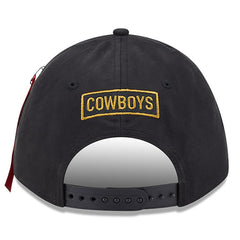 Dallas Cowboys New Era x Alpha Industries A-Frame 9FORTY Adjustable Hat