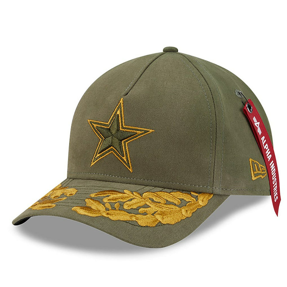 Dallas Cowboys New Era x Alpha Industries A-Frame 9FORTY Adjustable Hat
