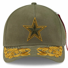 Dallas Cowboys New Era x Alpha Industries A-Frame 9FORTY Adjustable Hat