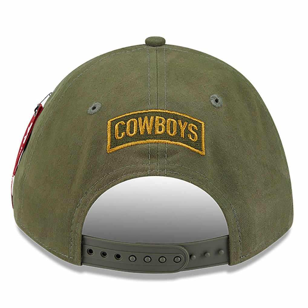 Dallas Cowboys New Era x Alpha Industries A-Frame 9FORTY Adjustable Hat