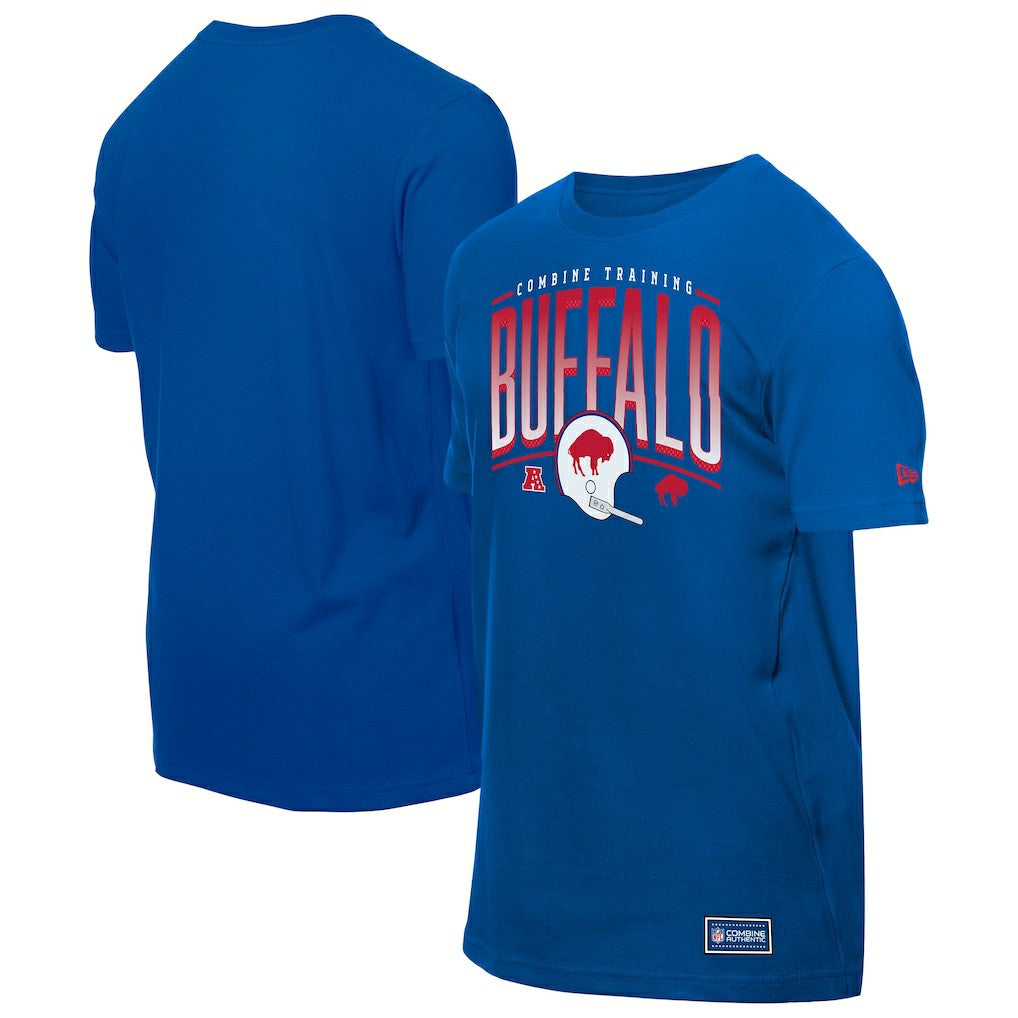 Buffalo Bills New Era Combine Authentic Training Throwback T-Shirt