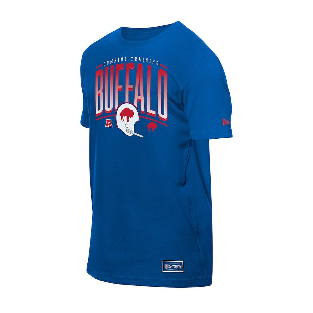 Buffalo Bills New Era Combine Authentic Training Throwback T-Shirt