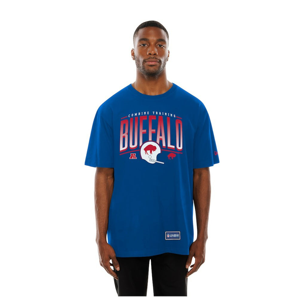 Buffalo Bills New Era Combine Authentic Training Throwback T-Shirt