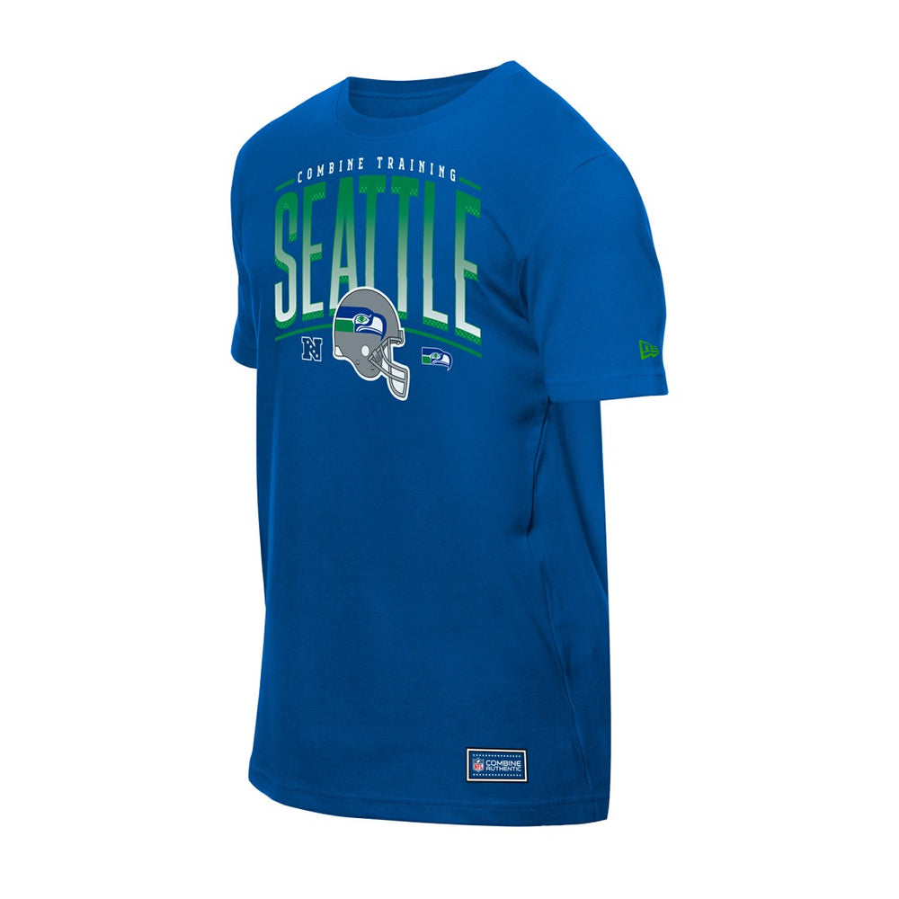 Seattle Seahawks New Era Combine Authentic Training Throwback T-Shirt