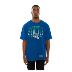 Seattle Seahawks New Era Combine Authentic Training Throwback T-Shirt