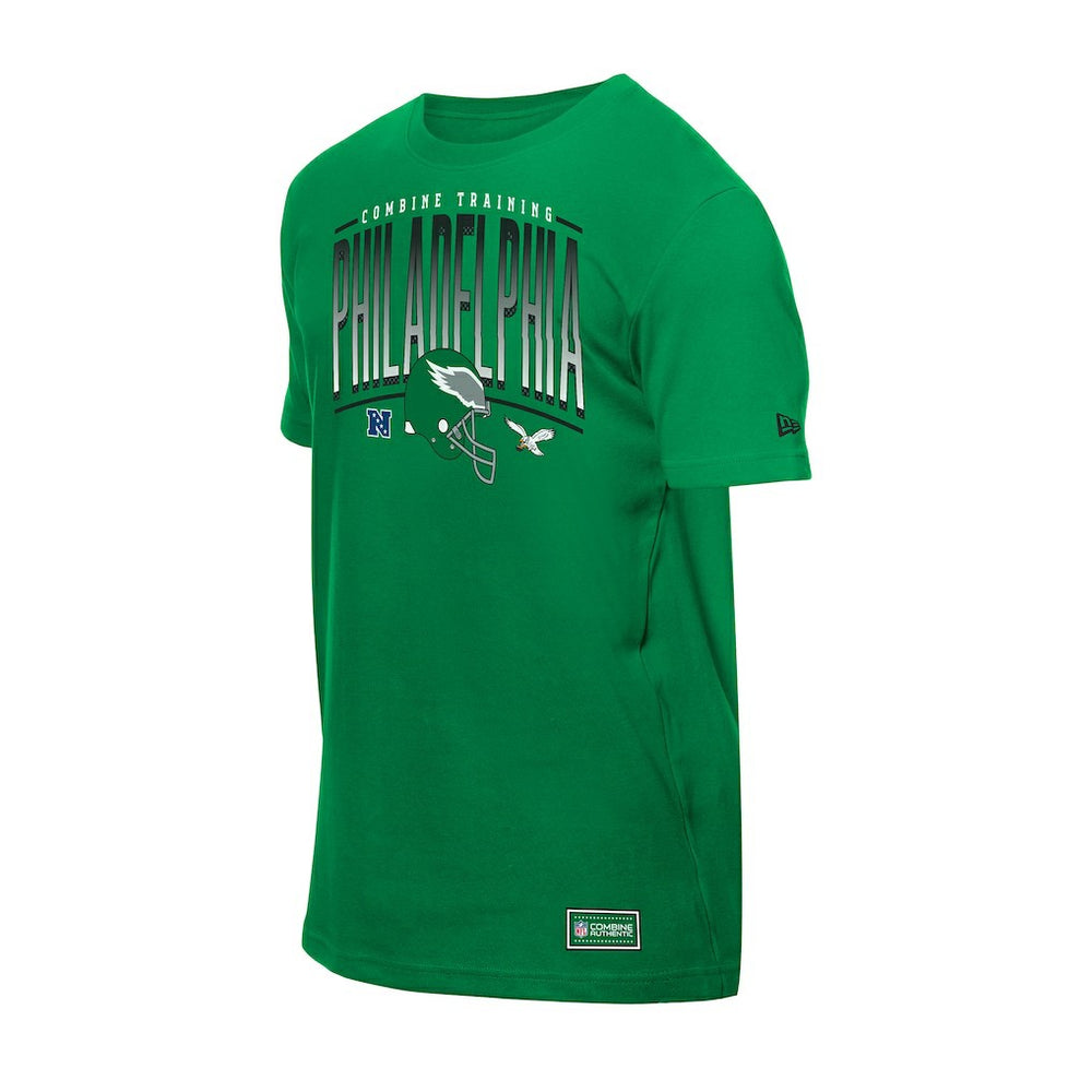 Philadelphia Eagles New Era Combine Authentic Training Throwback T-Shirt