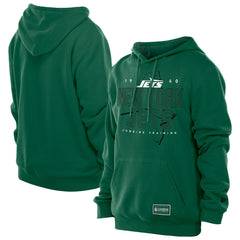 New York Jets New Era Combine Authentic Local State Throwback Hoodie