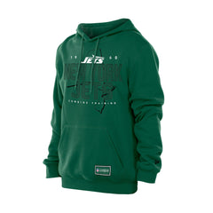 New York Jets New Era Combine Authentic Local State Throwback Hoodie