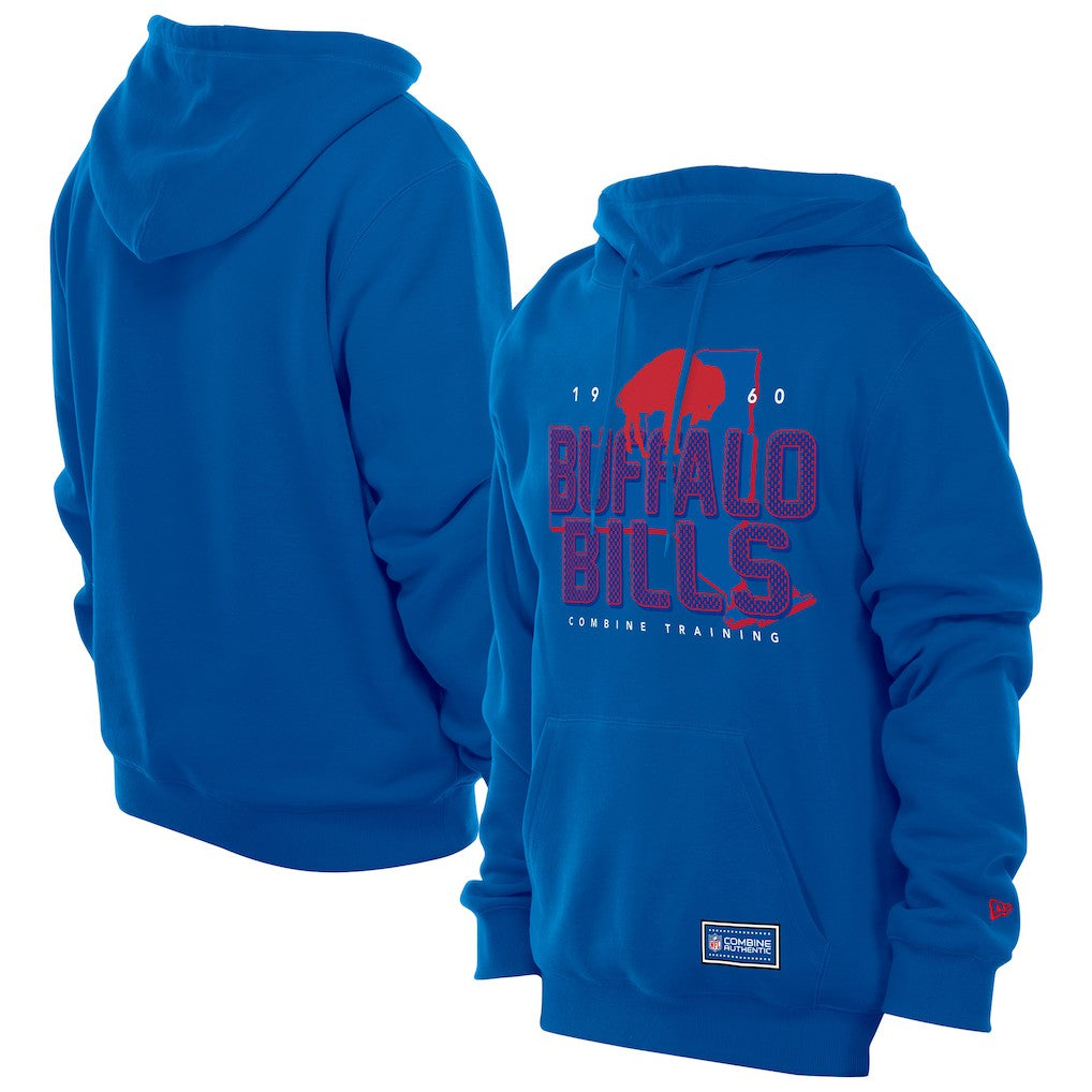 Buffalo Bills New Era Combine Authentic Local State Throwback Hoodie