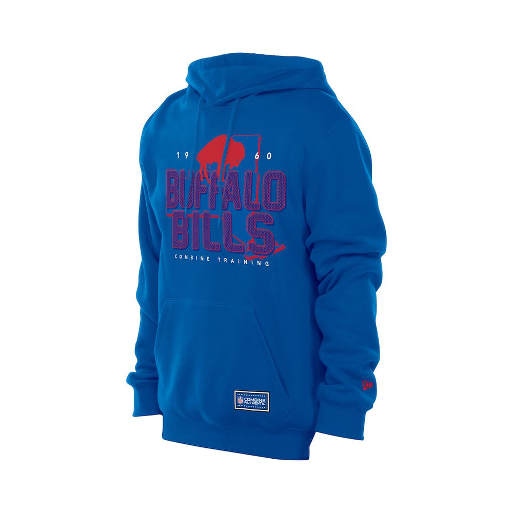 Buffalo Bills New Era Combine Authentic Local State Throwback Hoodie