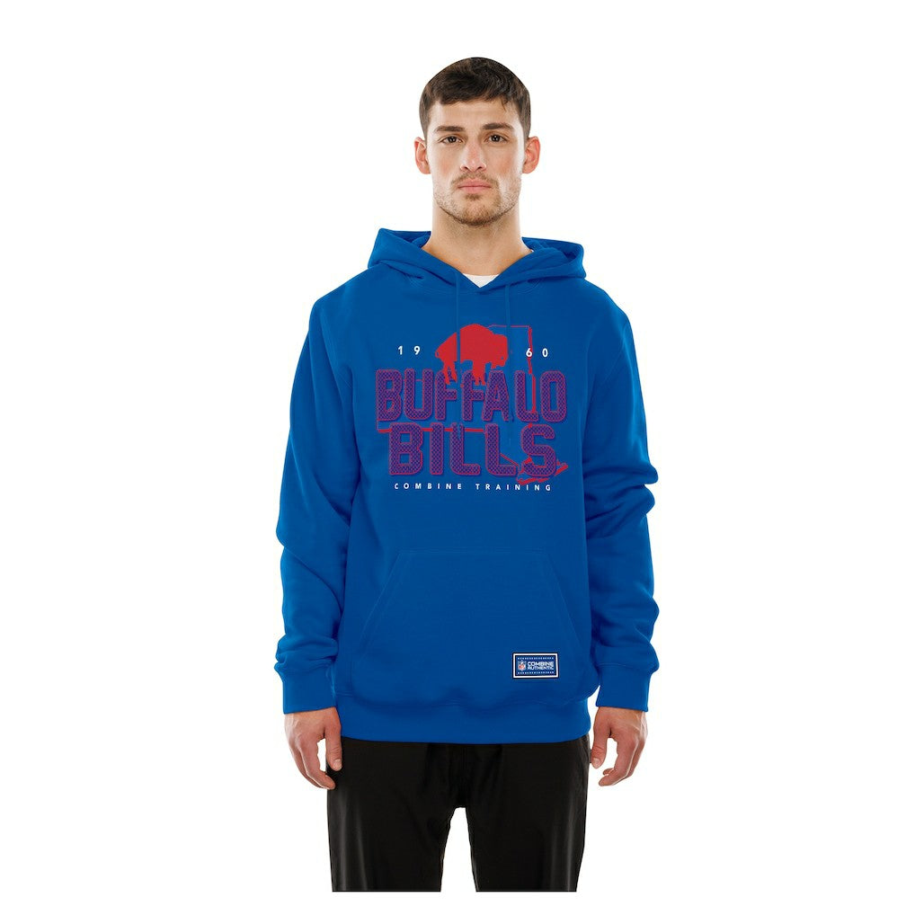 Buffalo Bills New Era Combine Authentic Local State Throwback Hoodie
