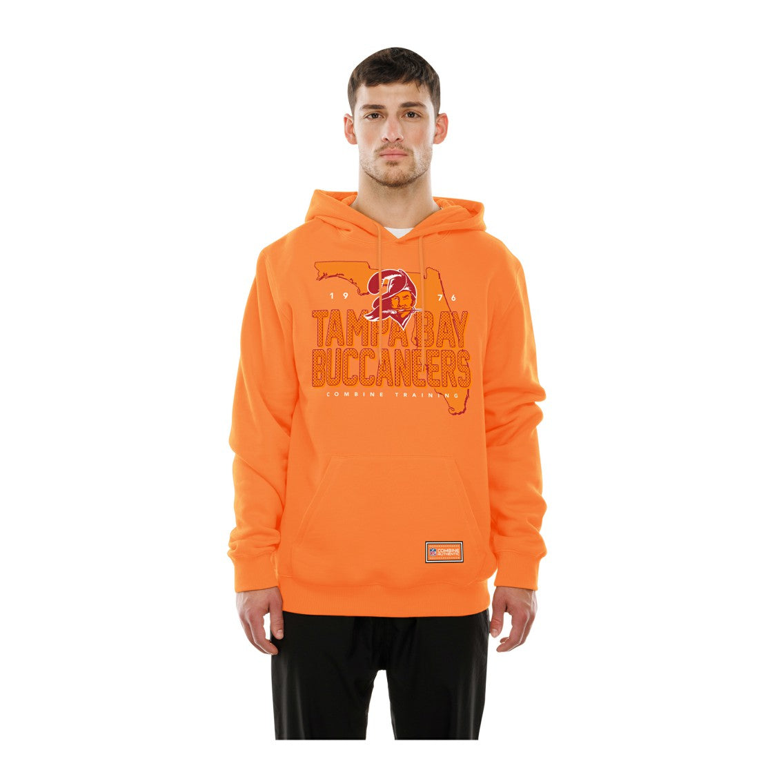 Tampa Bay Buccaneers New Era Combine Authentic Local State Throwback Hoodie