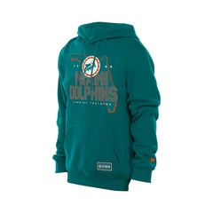 Miami Dolphins New Era Combine Authentic Local State Throwback Hoodie