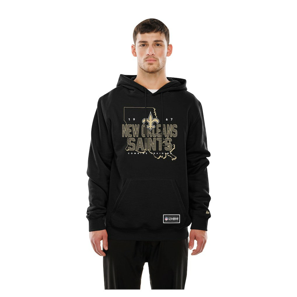 New Orleans Saints New Era Combine Authentic Local State Hoodie