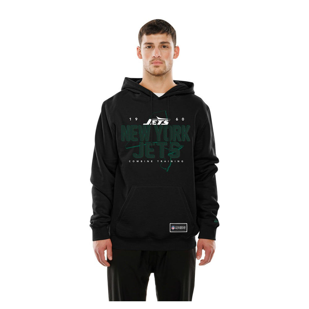New York Jets New Era Combine Authentic Local State Hoodie