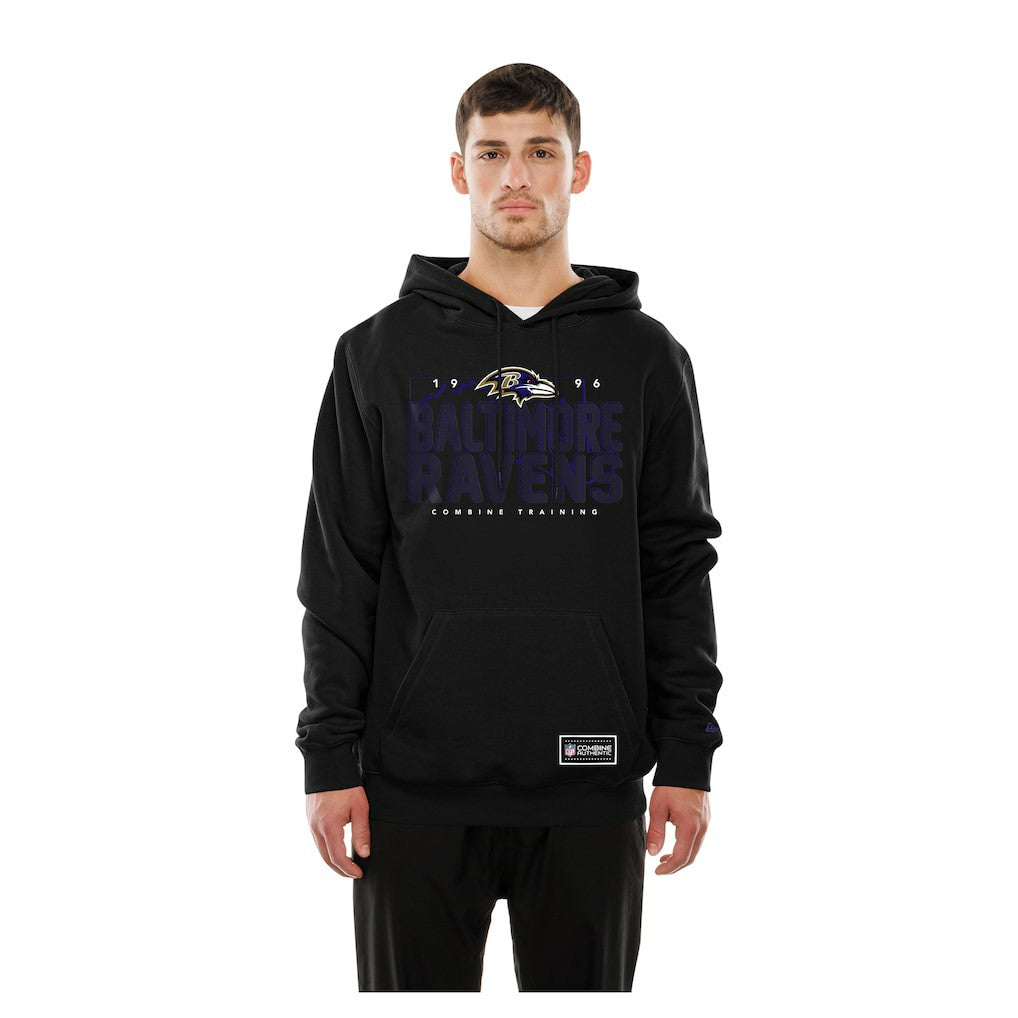 Baltimore Ravens New Era Combine Authentic Local State Hoodie