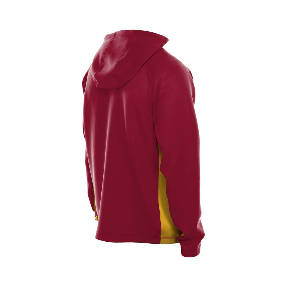 Washington Commanders New Era Combine Authentic Raglan Scuba Full-Zip Hoodie