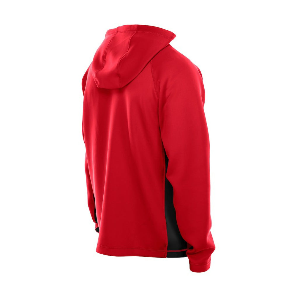 Kansas City Chiefs New Era Combine Authentic Raglan Scuba Full-Zip Hoodie