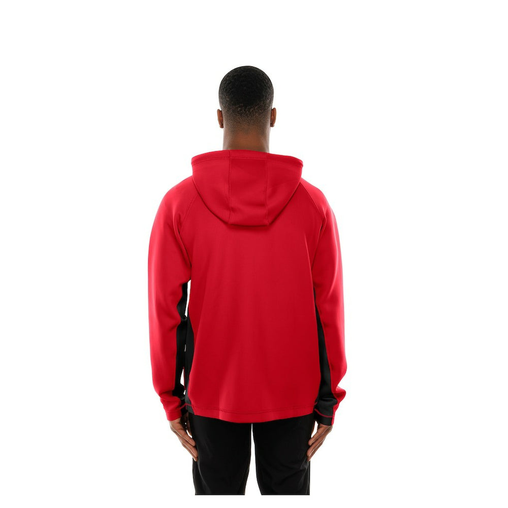 Kansas City Chiefs New Era Combine Authentic Raglan Scuba Full-Zip Hoodie