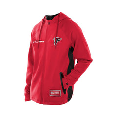 Atlanta Falcons New Era Combine Authentic Raglan Scuba Full-Zip Hoodie