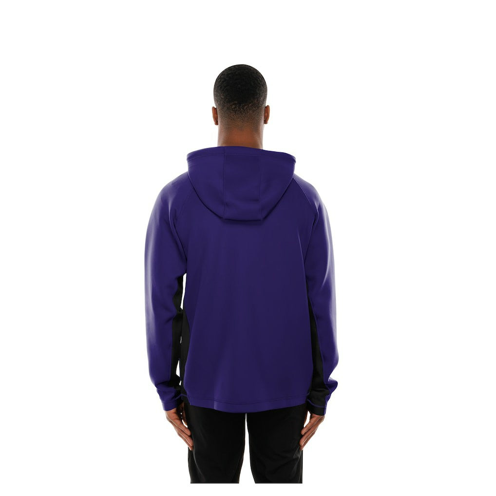 Baltimore Ravens New Era Combine Authentic Raglan Scuba Full-Zip Hoodie