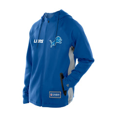 Detroit Lions New Era Combine Authentic Raglan Scuba Full-Zip Hoodie